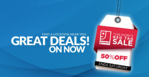 red tagsale banner