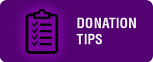 donation tips