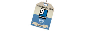Blue Tags Sale