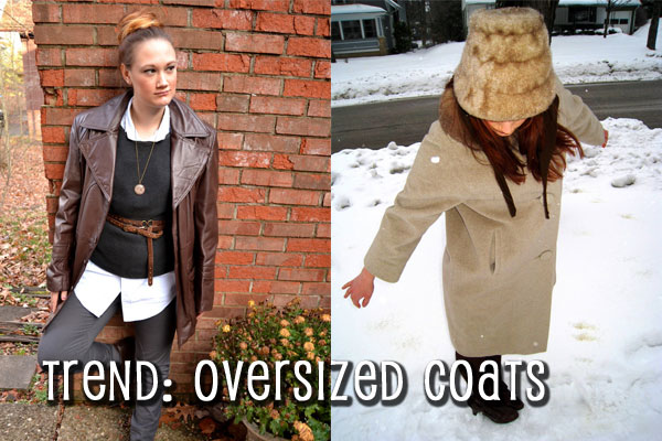 Web Oversized Coats