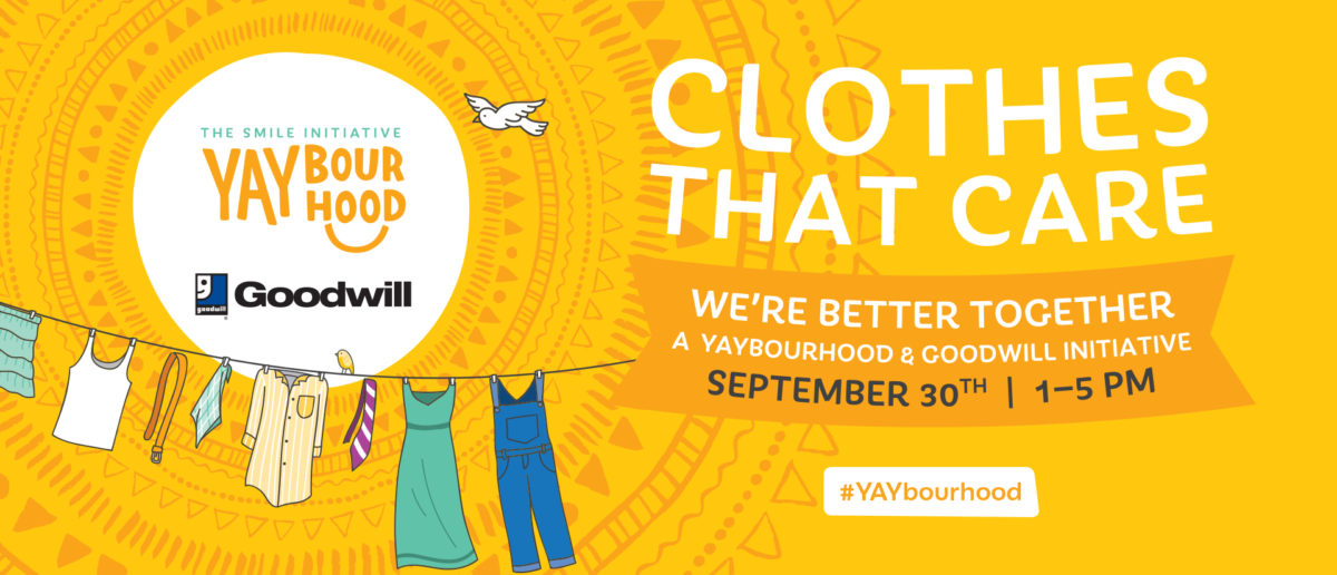 Donate clothes, household items or funds to Goodwill Industries of Alberta