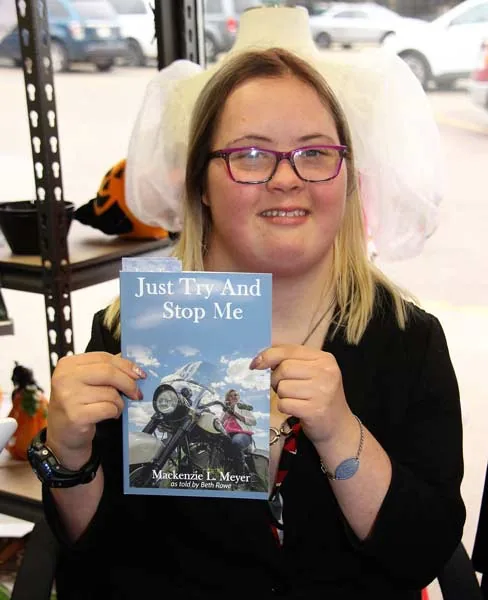“Just Try and Stop Me” Book Signing at Harley Davidson Edmonton 1 Author Mackenzie Meyer - Just Try and Stop Me