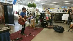 Goodwillians Rock at IDPD Talent Show 2 Zack Brady Sean Kluba