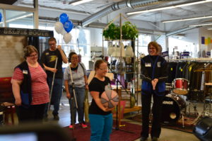 provincial Special Olympics athletes Kelsey Wood Jodi Cameron Neil Shelly