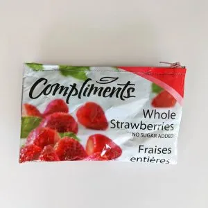 Recap: Goodwill Virtual Sustainability Show 3 Compliments upcycled zipper bag
