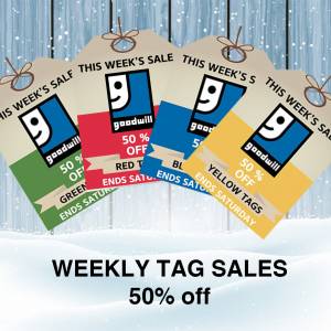 Weekly tag sales