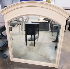 Ivory mirror