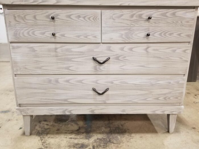 4 drawer dresser gray light