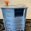 Light Blue Upright Dresser