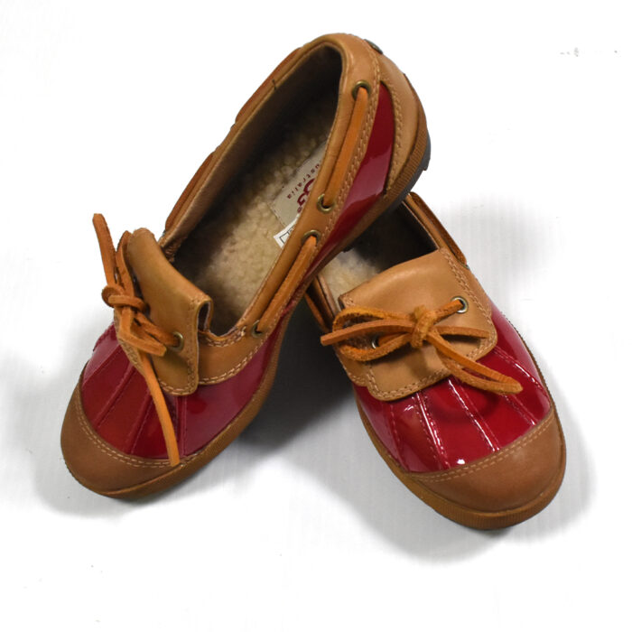 Red UGG Moccasins - Image 4