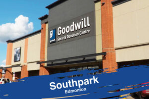 Southpark thrift shop in Edmonton