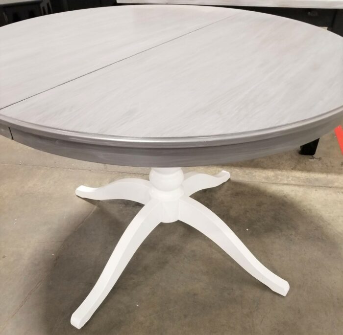 round white and grey table medium