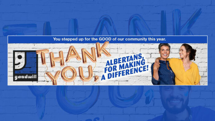 Thank-you-support ★ Goodwill Industries Of Alberta