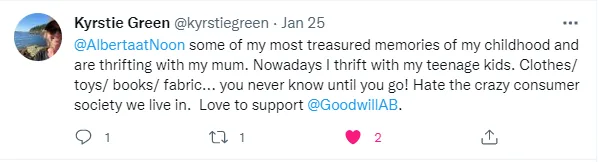 Is Thrifting a #Trend or a New Lifestyle? 5 tweet1