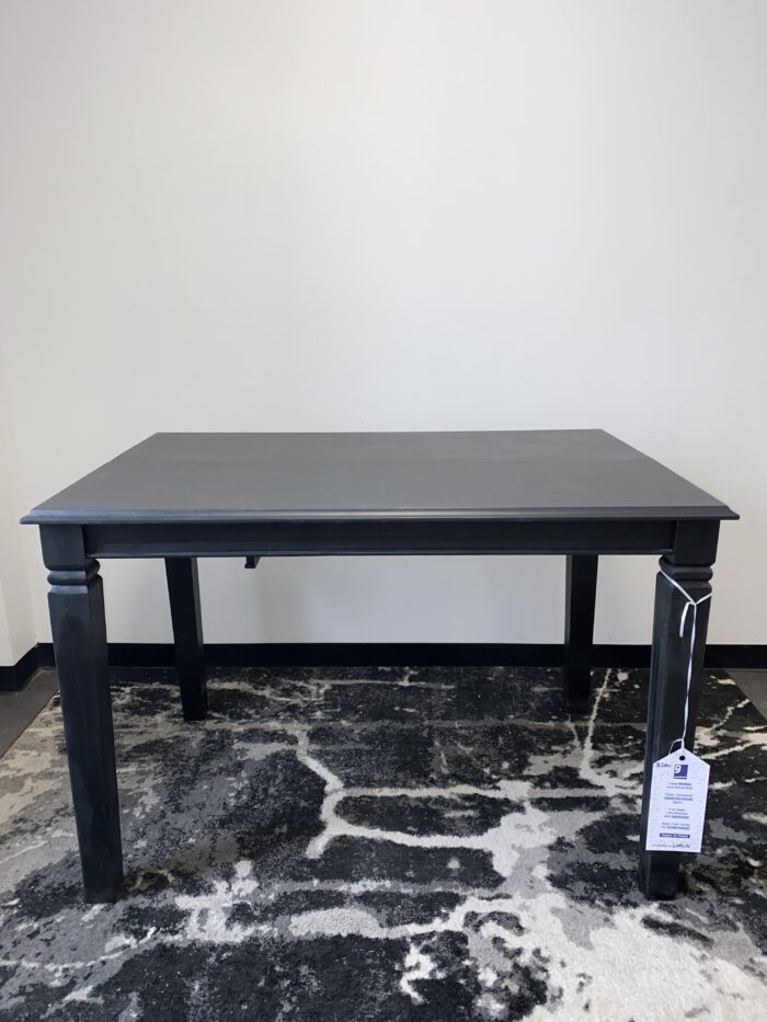 Refurbished Black Expanding Table - Image 2