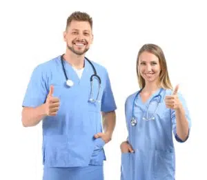 Nurse Halloween thrift store costumes
