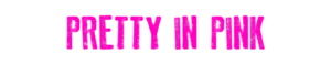 PINK font