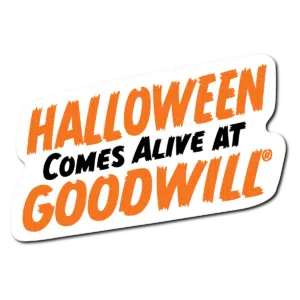 halloween comes alive sticker logo 2024
