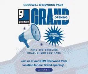 Grand Opening Sherwood Park 1080 x 1350 px Facebook Post