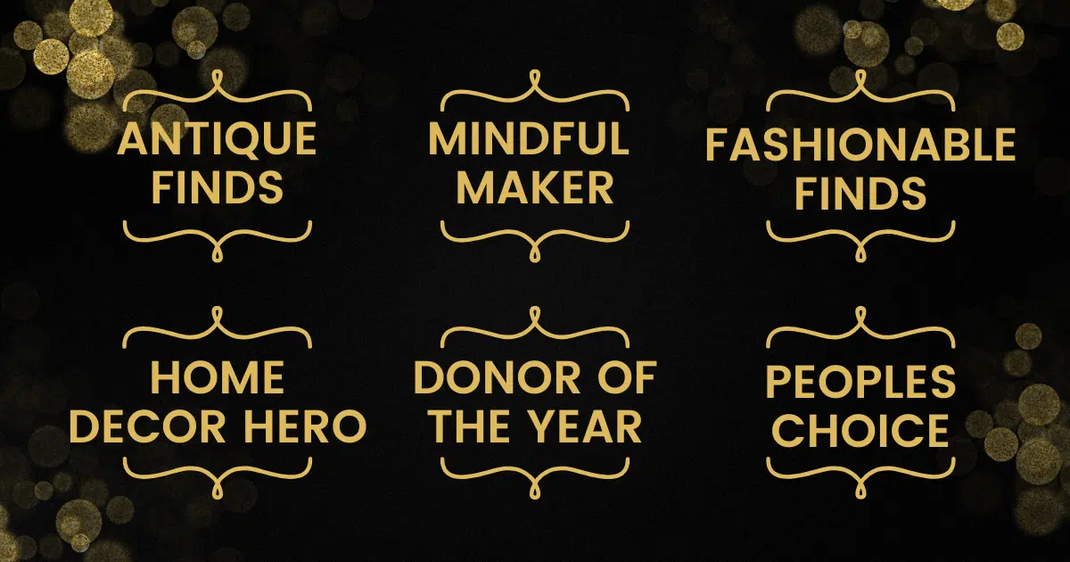 2025 Thrift Hall of Fame Award Categories