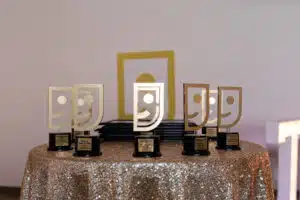 Goodwill's Thrifting Hall of Fame Trophy