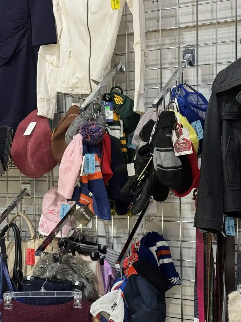 Sustainable & Affordable Thrift Gift Ideas from Goodwill Alberta 18 Toques, gloves, scarves, and hats at Goodwill Alberta - the perfect thrifted gift