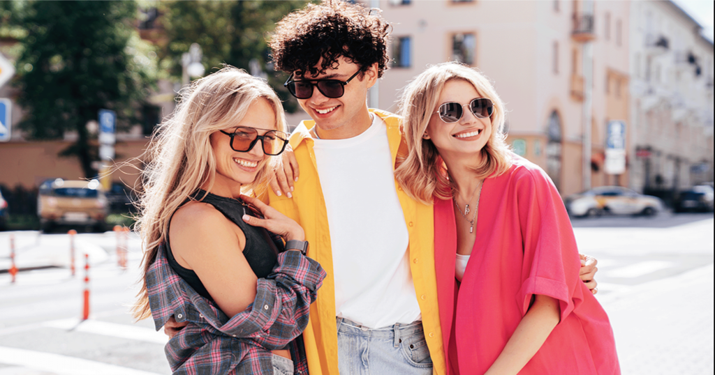 8 TikTok Fashion Trends You Can Thrift 3 People wearing layered tops